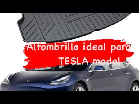 Descubre las Alfombrillas para Maletero Tesla Model 3: ¡Tan Buenas que Hasta tu Mascota las Apreciará!
